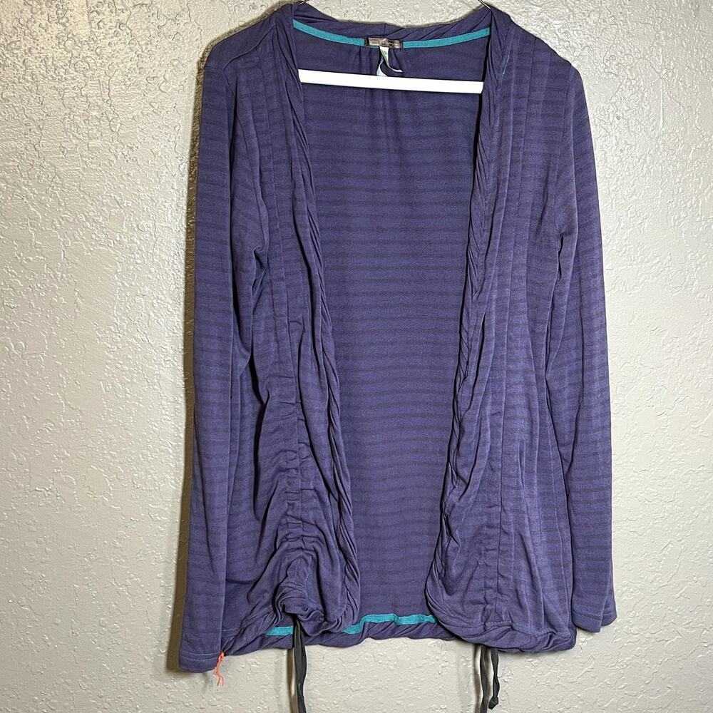 Matilda Jane cardigan small purple striped